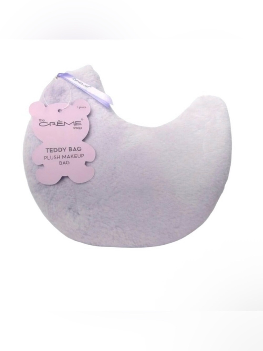 ✨ The Creme Crème Shop "Over The Moon" Teddy Bag Plush Makeup Pouch ✨